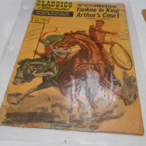 Antique Classics Illustrated rare Comic Book Samuel L. Clemens no. 24 in sleeve